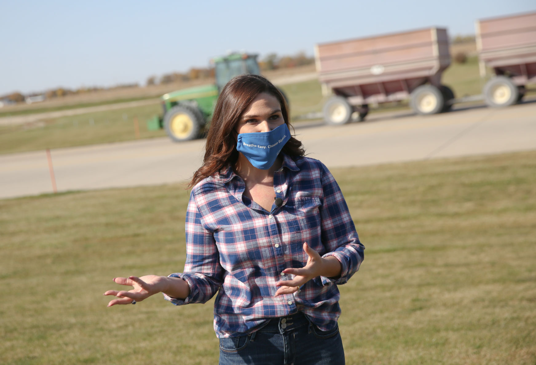 Finkenauer - Mitchell County visit